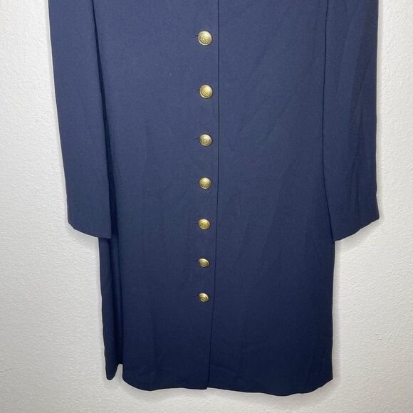 Vintage Liz Claiborne Dress Blue - Picture 8 of 8